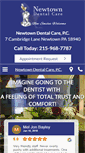 Mobile Screenshot of newtowndentalcare.com
